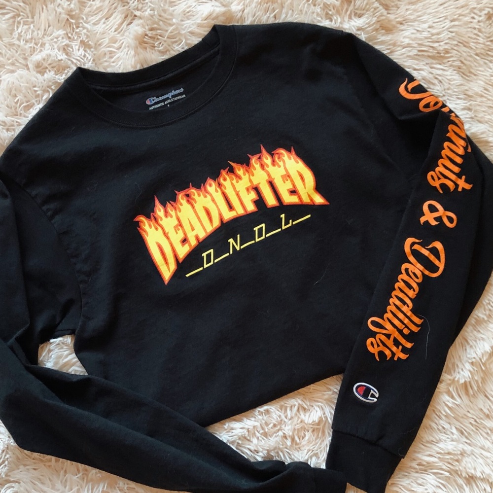 Doughnuts and deadlifts long sleeve